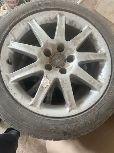 Литые Диски R 17 Audi, Комплект, отверстий - 5, Б/у