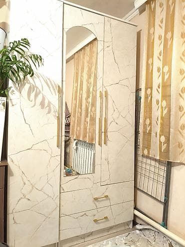 шкаф двустворчатый: Шифоньер, шкаф для одежды, Прямой — 1