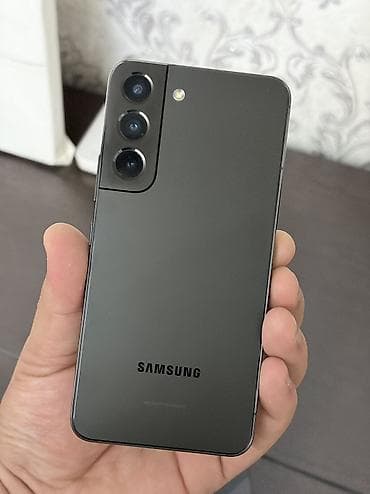 ıphone 12 pro max: Samsung Galaxy S22, Б/у, 256 ГБ, цвет - Черный, 2 SIM — 3