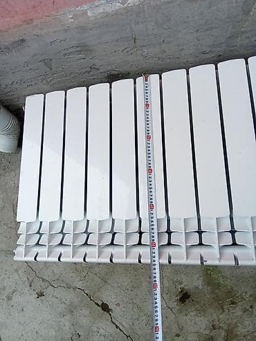 moda home collection: Алюминиевые радиаторы, Б/у, Количество секций: 8 шт, Высота: 60 см, Тип подключения: Боковое — 3