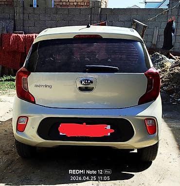 mazda 323: Kia Morning: 2017 г., 0.1 л, Автомат, Бензин, Хэтчбэк — 1