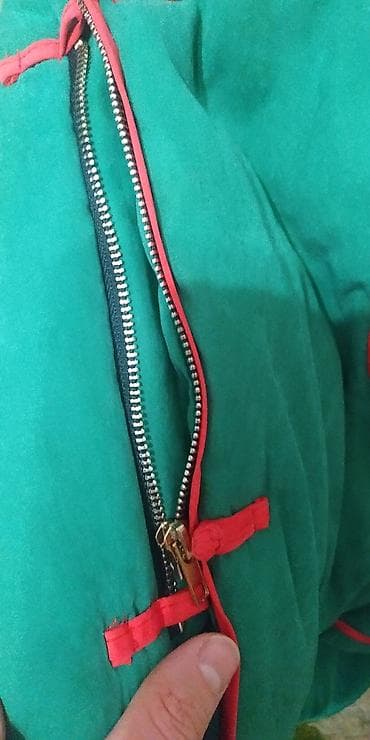 куртка оверсайз: Куртка в китайском стиле. все как на фото, теплая. размер 45-48. или — 9