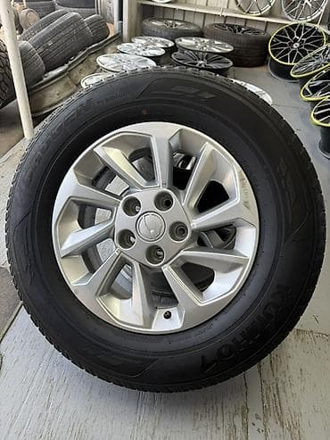 Колеса в сборе 235 / 70 / R 16, Лето, Б/у, Комплект, Внедорожные (АТ/МТ), Литые, отверстий - 6