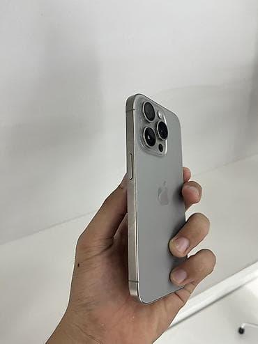 pixel 3a: IPhone 15 Pro, Б/у, 256 ГБ, Natural Titanium, 88 % — 6