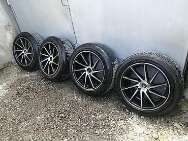 14: Титановые диски R16 с летними шинами 195/55/16 "Maxxis", разболтовка — 4