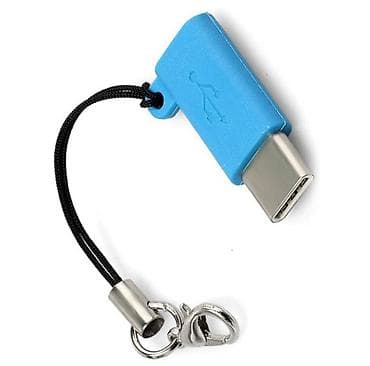 Адаптер Type-C male - micro USB female. Переходник Type C (папа) -