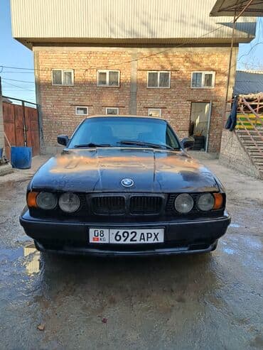 срочно продаю в связи с переездом: BMW 5 series: 1991 г., 2.5 л, Механика, Бензин, Седан — 1