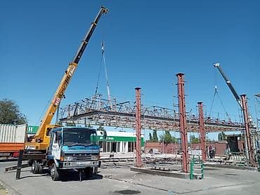 osmo mobile 3: Кран услуга Стрела 21 метр Контейнер вагон бухта кирпич кум шагыл — 4