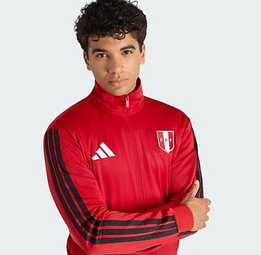 кофту: Мужской спортивный костюм, L, Adidas, Новый, цвет - Красный, Самовывоз, Платная доставка — 4