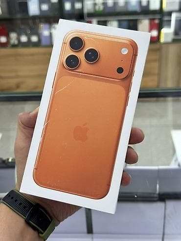 IPhone 17 Pro Max, Оранжевый, Коробка