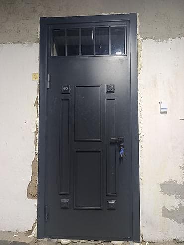 Накладки для дверей: Металлическая дверь на заказ, Для частного дома, Двухстворчатая, Стальная — 2