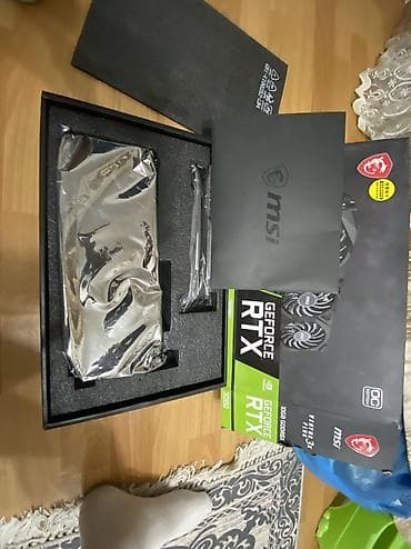 hyperx cloud core: Видеокарта для ПК, Новый, MSI, GeForce RTX, 10 ГБ — 1