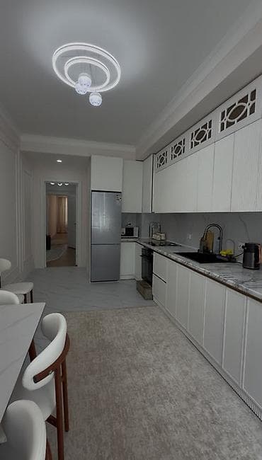 семья: 3 комнаты, 105 м², Новая мечеть Элитка, 11 этаж, Дизайнерский ремонт — 7