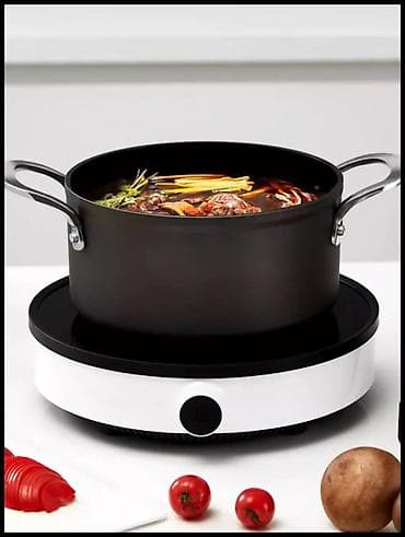 Кастрюли: Xiaomi HuoHou Super Platinum Non-Stick Pan 20см (HU0162) — 1