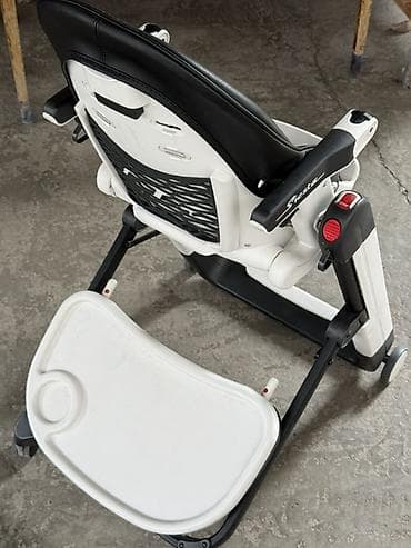 peg perego стульчик: Стульчик для кормления, Б/у, Peg perego, Трансформер, цвет - Черный, Платная доставка, Самовывоз — 7