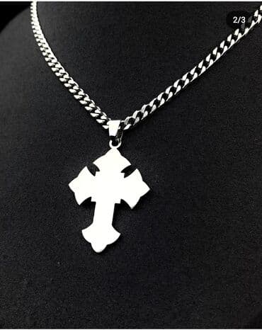 свадебные платья от производителя: Серебро 925 пробы. Меч зулькарнайн. Крест — 13