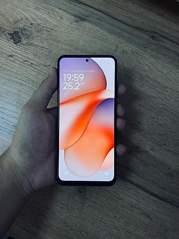 кызыл кия кыз: Redmi, Redmi Note 12, Колдонулган, 128 ГБ, түсү - Кара, Бөлүп төлөө менен, 2 SIM — 4