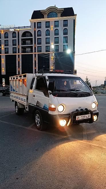 крыло на портер 2: Hyundai Porter: 2002 г., 2.6 л, Механика, Дизель, Фургон — 2