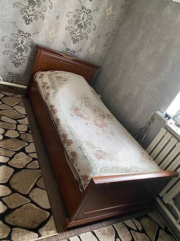 спальня хово: Спальный гарнитур, Б/у, Шкаф, Белоруссия, Дерево, Самовывоз, цвет - Коричневый — 3