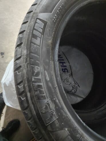 шины 14 бу бишкек: Шины 255 / 50 / R 19, Лето, Б/у, Комплект, Michelin — 1