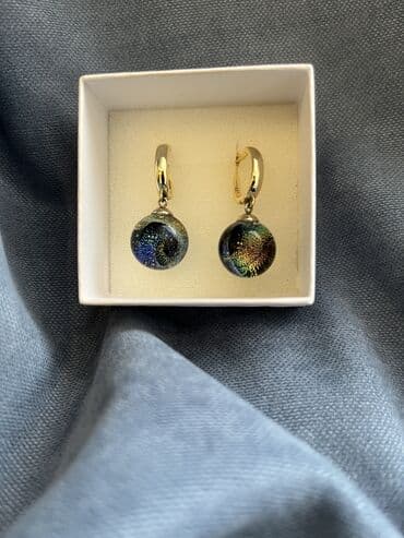 самые красивые свадебные платья в мире: Серьги, Проба 585, Женские, Ручная работа, Б/у — 7