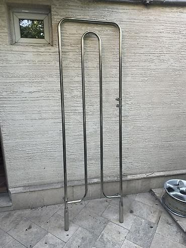 Дом и сад: Полотенцесушитель (водяной), нержавеющая сталь 180*55 - Материал — 1