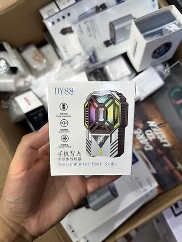 Стол компьютерлери жана комлектөөчүлөр: Охладитель для смартфона DY88 — полупроводниковый радиатор — 1