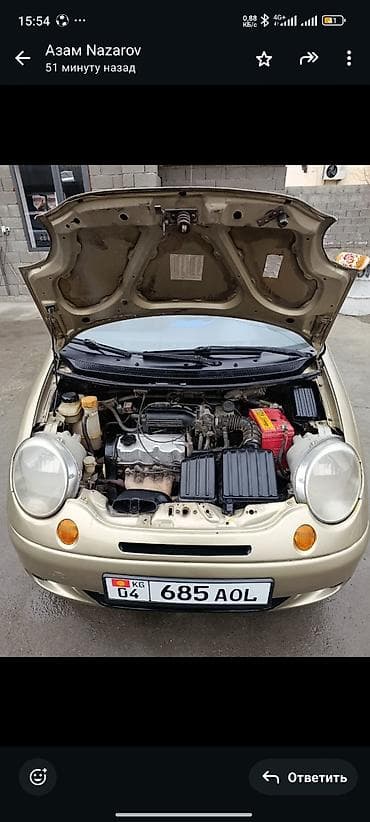 пароги на матиз: Daewoo Matiz: 2006 г., 0.8 л, Механика, Хэтчбэк — 5