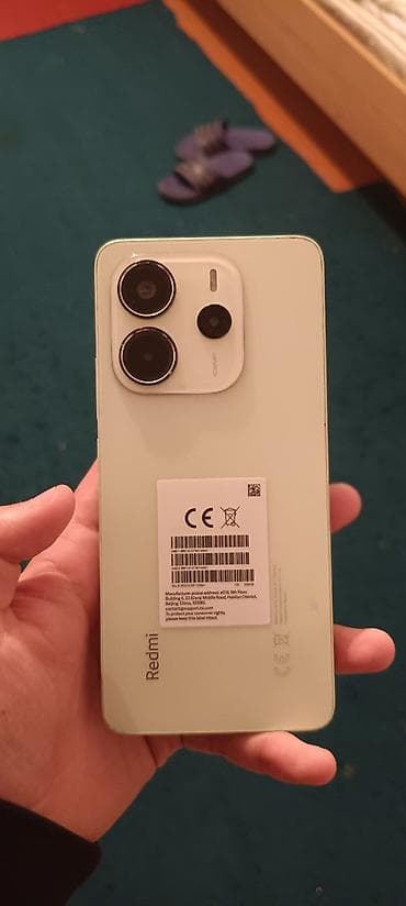 Redmi, Redmi 14C, Б/у, 256 ГБ, цвет - Зеленый, 2 SIM