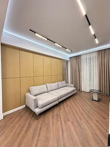 Квартиры: 2 комнаты, 70 м², Асанбай мкр Элитка, 8 этаж, Евроремонт — 6