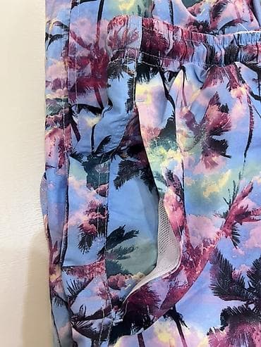 одежда для купания: Мужские пляжные/плавательные шорты Primark “Capes”. - Размер: XS, M — 3