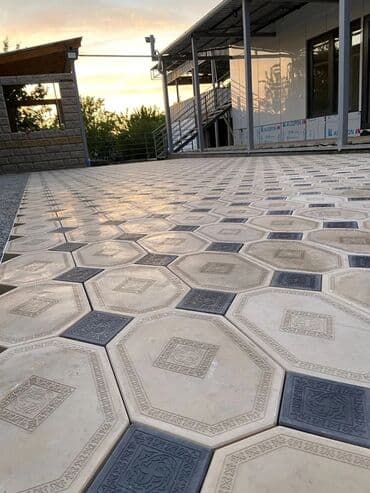 Евробрусчатка: Бишкек брусчатка Эвро брусчатка элитный брусчатка тротуарная плитка — 1