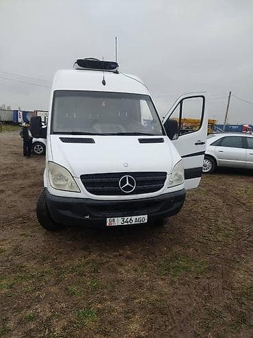 sprinter 906: Продается белый фургон Mercedes-Benz Sprinter с холодильной — 1