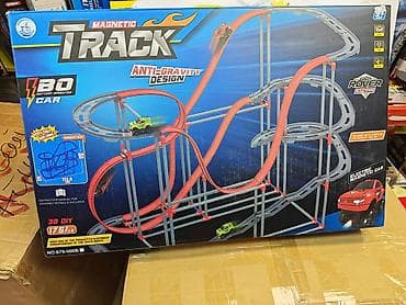 Игровой набор Magnetic Track — антигравитационная магнитная трасса с