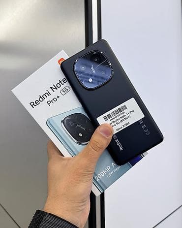 Redmi, Redmi Note 14 Pro Plus, Б/у, 256 ГБ, цвет - Черный, В рассрочку, 2 SIM, eSIM