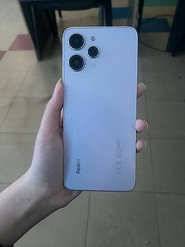 Redmi, Redmi 12, Б/у, 128 ГБ, цвет - Серый, 2 SIM