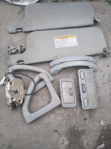 запчасти на мицубиси паджеро 2: Паджеро IO, Pinin: Козырьки солнцезащитные Ручки салонные Освещение — 1