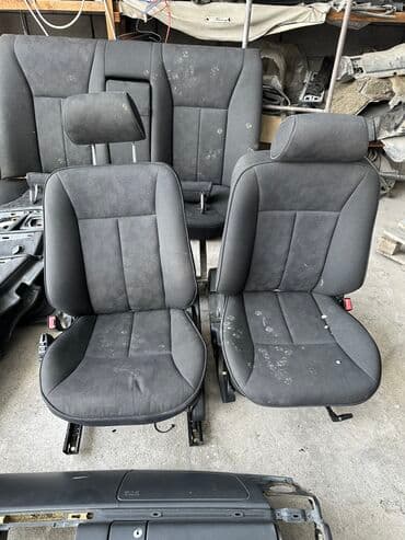 шторы на дом интернет магазин: Комплект сидений, Велюр, Mercedes-Benz 2000 г., Б/у, Оригинал — 5