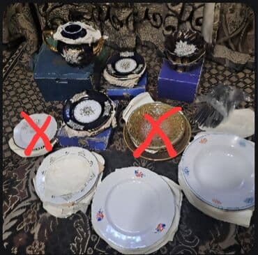 набор эмалированной посуды: Продаём посуду на новый год, новые,неиспользованые цена договорная — 1