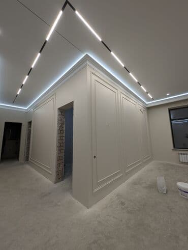 реставрация окрашенных межкомнатных дверей: Профессиональная отделка потолков и стен. - Глянцевая покраска с — 9