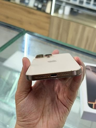 iphone 12 pro max bishkek: IPhone 16 Pro Max, Б/у, 256 ГБ, Desert Titanium, Коробка, 92 % — 5