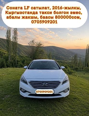 Hyundai Sonata: 2016 г., 2 л, Автомат, Газ, Седан