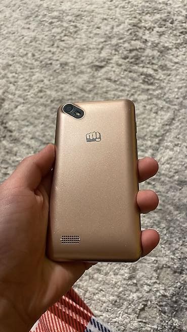 nokia 1100: Смартфон Micromax (задняя крышка золотистая) - Компактный корпус с — 1