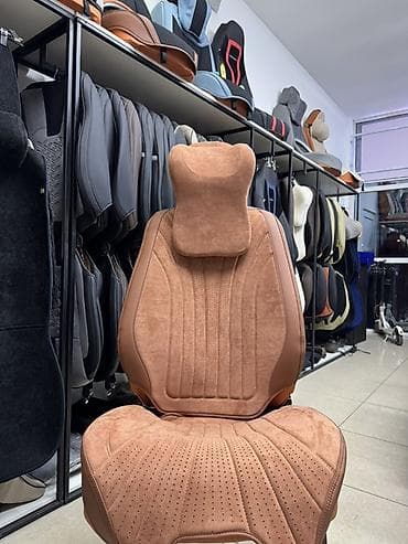 авто сидение: Чехлы Алькантара, С подушкой — 4