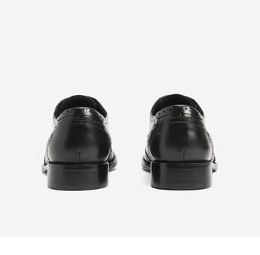 броги: Мужские туфли, 44, Новый, цвет - Черный, Самовывоз — 4