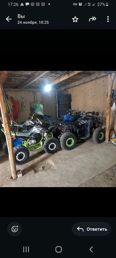к квадроцикл: Квадроциклы для активного отдыха и бездорожья - Тип: бензиновые — 1
