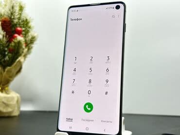 купить айфон бишкек: Samsung Galaxy S10 5G, Б/у, 128 ГБ, цвет - Черный, 1 SIM — 5