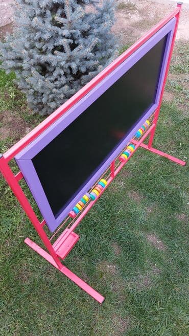 детские домики бишкек: Доска меловая + Счёты! Доска двусторонняя!!! Для Детского садика! — 9