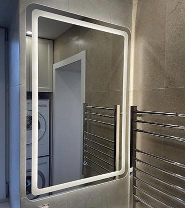 зеркало с подстветкой: Зеркала с парящей подсветкой — стиль и комфорт в одном Современные — 6