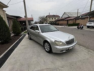 jac t9 цена бишкек: Mercedes-Benz S-Class: 2002 г., 3.2 л, Автомат, Дизель, Седан — 3